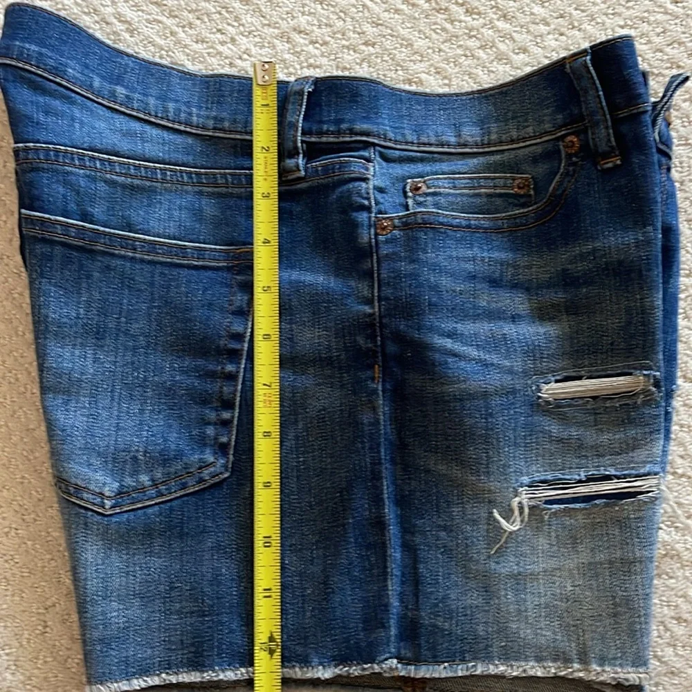 J Crew indigo denim shorts